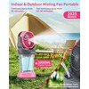 TDLOL 30000mAh Misting Fan Portable Battery Powered Fan with 2L