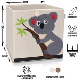 Lifeney Children's Storage Box I Practical Storage Box for Any Nursery I Kids Play Box Cute Toy Box I Basket for Storage of Kids Toys