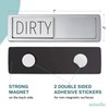 MIMILU Dishwasher Magnet Clean Dirty Sign by Stackd - Easy