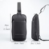 Kingsons Body Bag, Shoulder Bag, Popular Crossbody Bag, Men's, Small