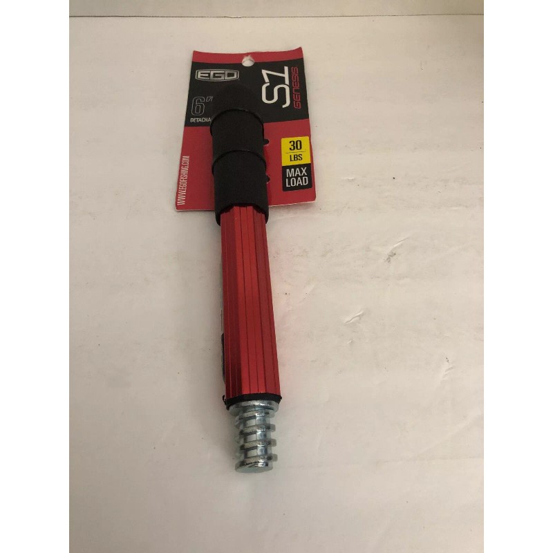 Ego S1 Series Detachable 6" Red Fishing Handle-NEW-30 lb Load-SHIPS