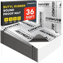 80mil Car Sound Deadening Mat - Noise Insulation & Vibration Dampening
