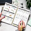Undated Budget Planner with Tag Stickers, A5 Monthly Budget Planner