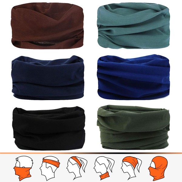 JOEYOUNG Headwear, Bandana, Neck Gaiter Head Wrap Headband Balaclava Magic