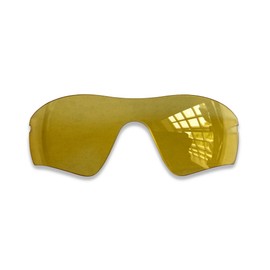 POLARLENS Polarised Replacement Lenses for Oakley Radar Path - Compatible with Oakley Radar Path Sunglasses (Yellow Night Vision)