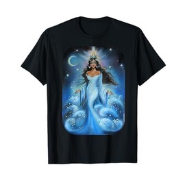 IEMANJA Goddess of Sea Yemaya, Orisha, Umbanda, Ocean Queen T-Shirt