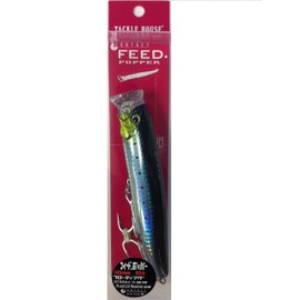 Tackle House CFP135 Contact Feed Popper Floating Lure, 5.3 in (135 mm) 1.6 oz (45 g), #07 Sardine Slit HG