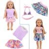 K.T. Fancy 10 Sets American 18 Inch Doll Clothes and