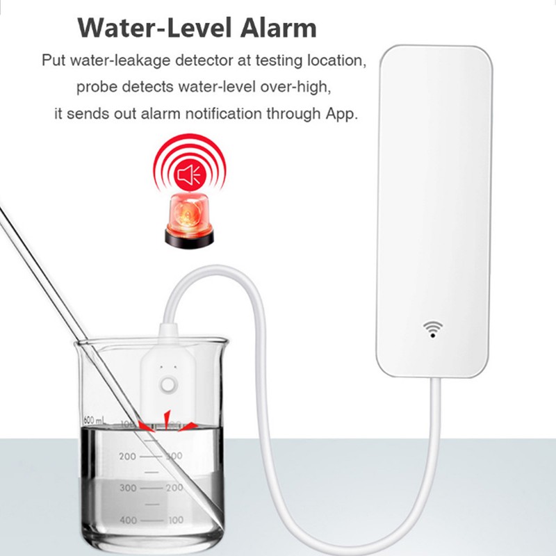 Water Level Sensor Alarm APP Remote Control ABS Smart Water