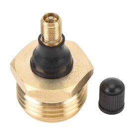 Heavy Duty Brass RV Blow Out Plug Winterization A Fitting for Thoroughly Cleaning Motorhome & Travel Trailer Water Lines