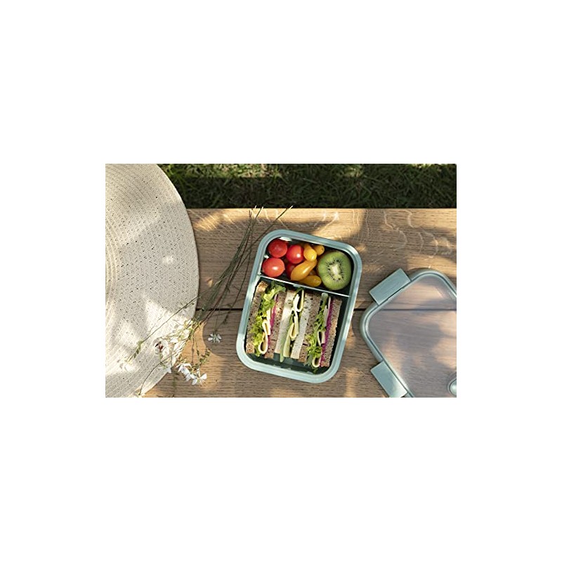 CURVER 250000 Go Rectangular Storage Container 0.6 L + 0.3