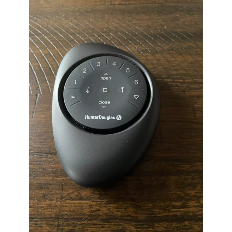 Hunter Douglas Powerview Generation 3 New Black Remote with black