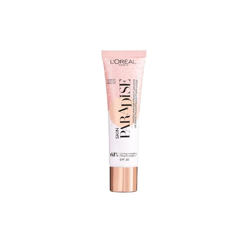 L'Oréal Paris Skin Paradise Tinted Moisturising Fluid Light 03, Pack