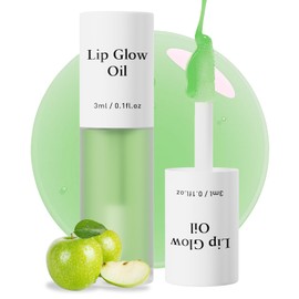 Hydrating Lip Glow Oil, Moisturizing Lip Plumper Gloss, Transparent Plumping Lip Gloss, Lip Oil, Lip Balm for Lip Care and Dry Lips