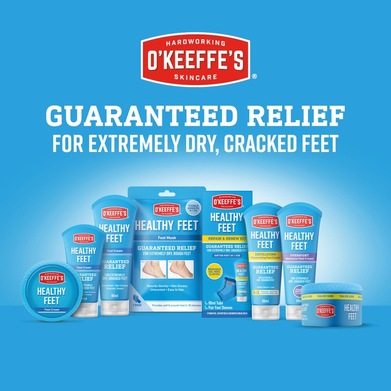 O’Keeffe’s® Healthy Feet Jar 91g 6 Pack