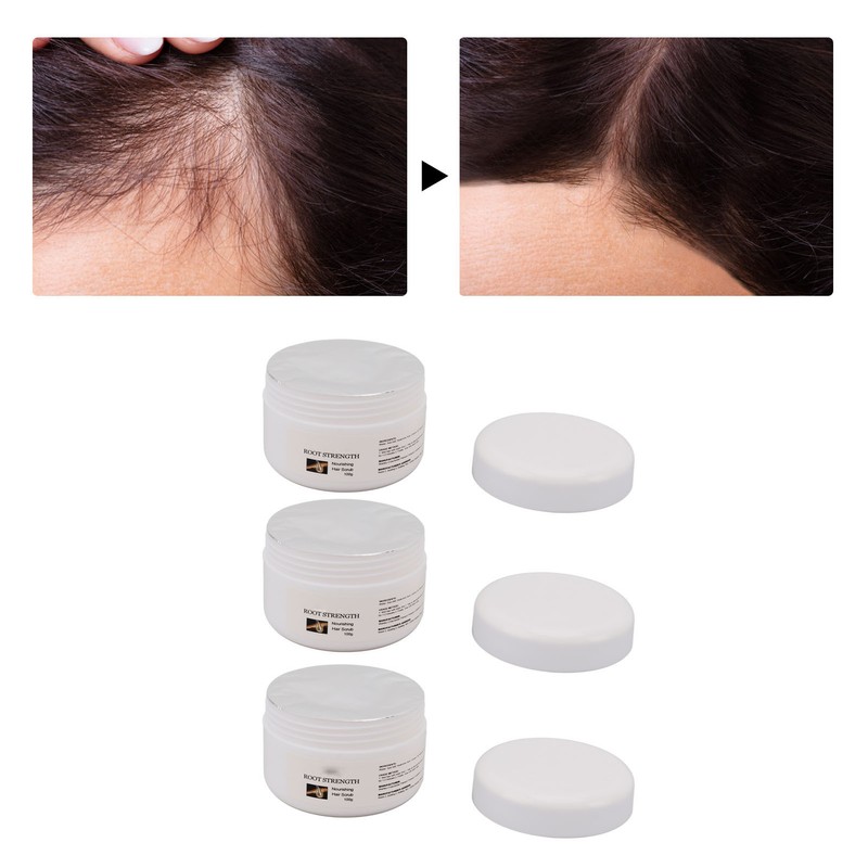 3PCS 100g Scalp Cleansing Scrub Strengthening Densifying Hair Volumizing Refreshing