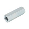NIDAYE 50 Packs 1/4"-20 UNC Threaded Hex Rod Coupling Nuts,