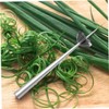 SHOWERORO 1pc Copper Needle Scallion Cutter Multifunctional Vegetable Slicer for