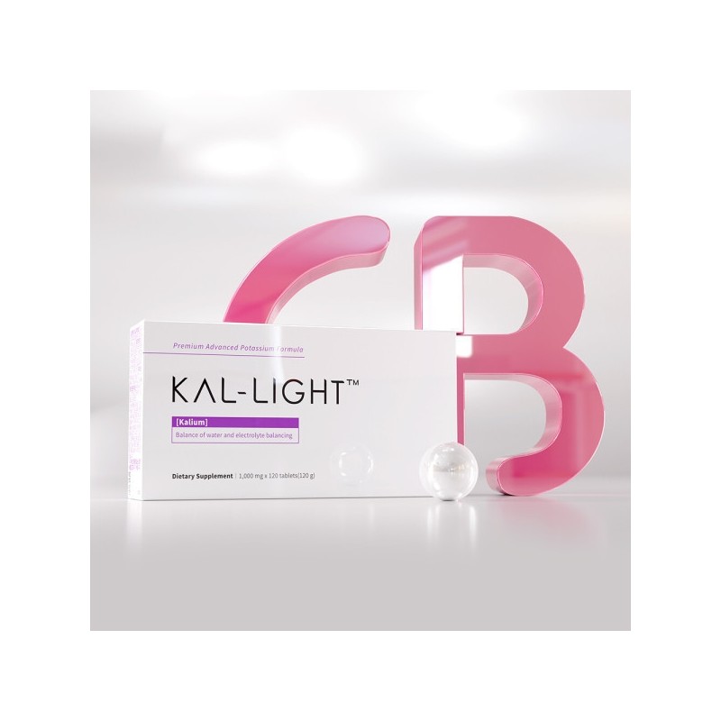 Everbikini Kalight Potassium 120 Tablets 1 Box / 에버비키니 칼라이트