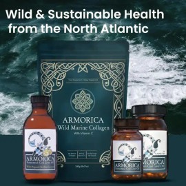 Colágeno Marino ARMORICA Hidrolizado con Vitamina C para Piel y Articulaciones, en Polvo de 240 g                                                     
