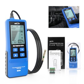 Automotive Digital Transmission Fluid Tester - BELEY Car Gearbox Oil Tester for Oil’s Light Transmission and Temperature, with 800mm Hose, Suitable for All Types of Transmission Fluids (BLUE)