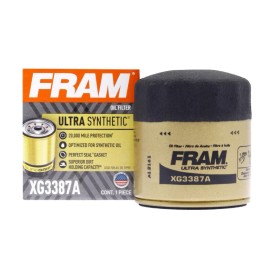 FRAM Ultra Synthetic Oil Filter XG3387A - 20,000 Mile Premium Replacement Filter
