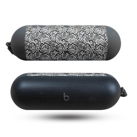 Speaker Skin Compatible with Beats Pill (2024) - Abstract Black - Premium 3M Vinyl Protective Wrap Decal Cover - Easy to Apply | Crafted in The USA by MightySkins