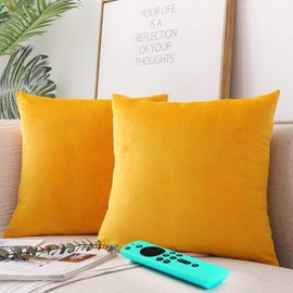 [2 Pack ] Silicone Remote Cover Case, Shockproof Remote Sleeve(Rose Red& Sky Blue)