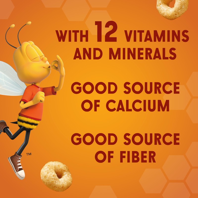 Honey Nut Cheerios, Heart Healthy Gluten Free Breakfast Cereal with