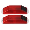 2 PCS Solar Warning Light 200mAh Light Control Waterproof Barricade