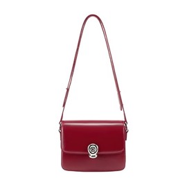 Small Purse Leather Handbags For Women: Red Shoulder Bags Crossbody Bag - Adjustable Straps for Ladies Classic Vacation