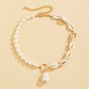 Shell Necklace Summer Turtle Beach Necklaces for Women Pearl Shell
