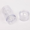 2 Pieces 50ml Clear Empty Deodorant Containers Twist-up Deodorant Containers