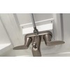New Upgraded Faucet Bezel Stand Off Faucet Cover （White）