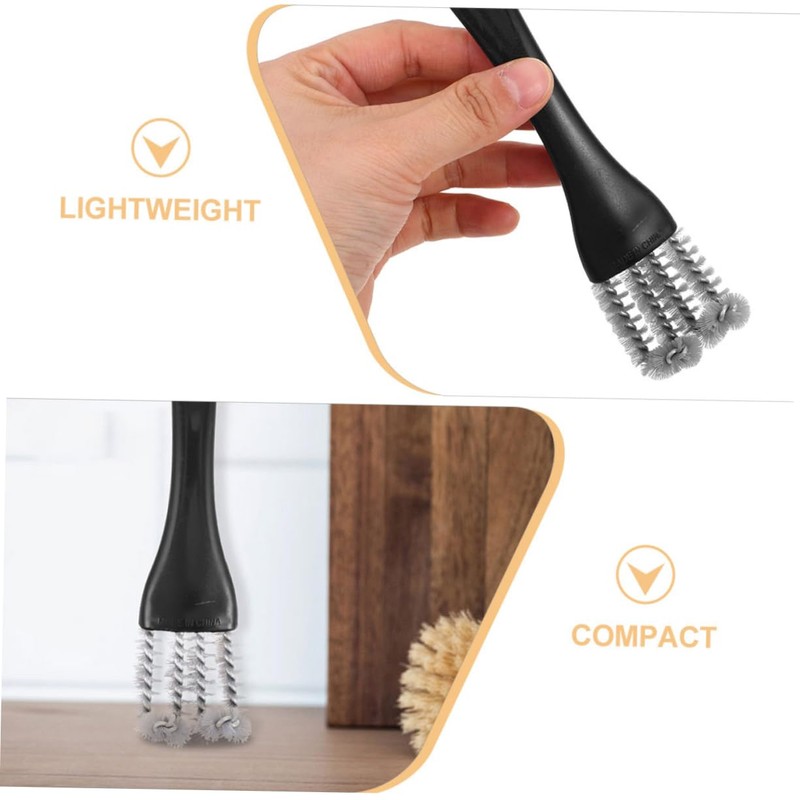Operitacx Multi-use Stove Cleaning Brush Bbq Grill Brush Set for