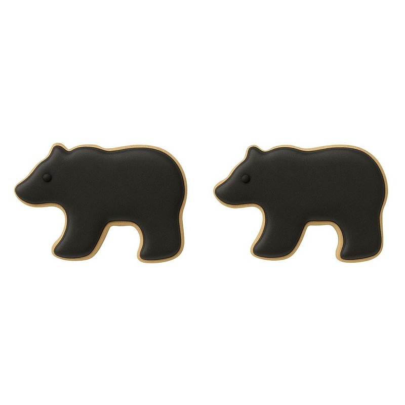 Mini Grizzly Bear 1.75 Inch Cookie Cutter from The Cookie