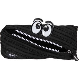 Zipit ZIPIT Pencil Case, Cartoon Monster Black ZIPIT-ZP-CARMP-1, blue, Zipit Zip Pencil Case Cartoon Monster Black ZIPIT-ZP-CARMP-1