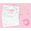 Essi's Stoff Boutique Unicorn Invitation Cards and Party Bags Set