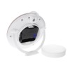 MPM Quality Design Bathroom Clock Plastic Quartz Movement Sweep 3-5