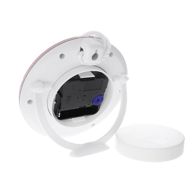 MPM Quality Design Bathroom Clock Plastic Quartz Movement Sweep 3-5