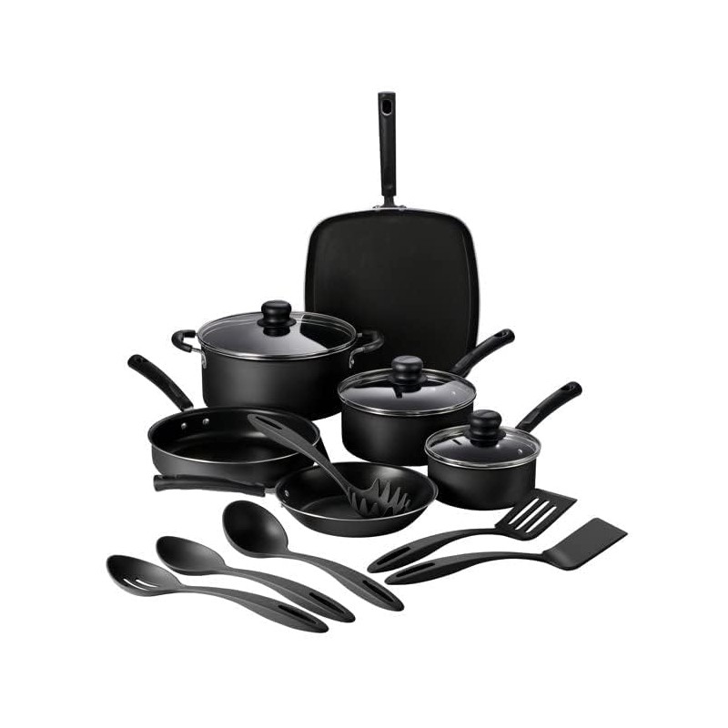 Tramontina Primaware 15-Piece Non Stick Cookware Set with Lids and