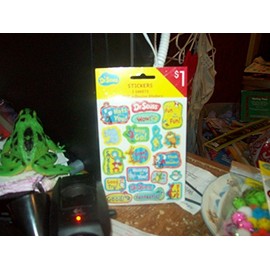 Dr Seuss 3 Sheets 57 Self Adhesive Stickers