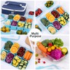 WETRBWEH Snack Box Container with Insulated Cooler Bag, Divided Serving