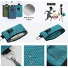 DOB SECHS Small RFID Blocking Coin Bag Wallet with Lanyard,