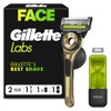 GilletteLabs with Exfoliating Bar, Razor for Men, 1 Handle Plus