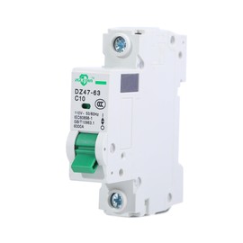 Miniature Circuit Breaker - 4 Pcs 110V/240V MCB Din Rail DZ47-63 Mini Home Circuit Breaker 1 Pole 32A, AC Solar MCB