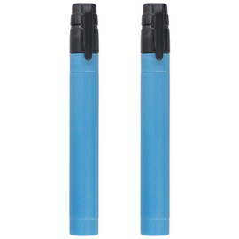 Pack of 2 Drinking Water Filter Outdoor Survival, Water Filter Straw, Outdoor Water Filter, with High Filter Performance for 1000 L Filtered Water for Emergencies, Hiking, Camping, Travel (Blue)