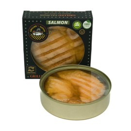 Grilled Catch Grilled Salmon fillet in olive oil 5.6 oz, tined Seafood fish Salmon