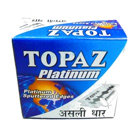 Topaz Platinum Razor Blades Pack of 50