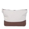 Generic Jute Canvas Pouch, Multipurpose Travel Pouch, Cosmetics, Pencils/Pens, Storage